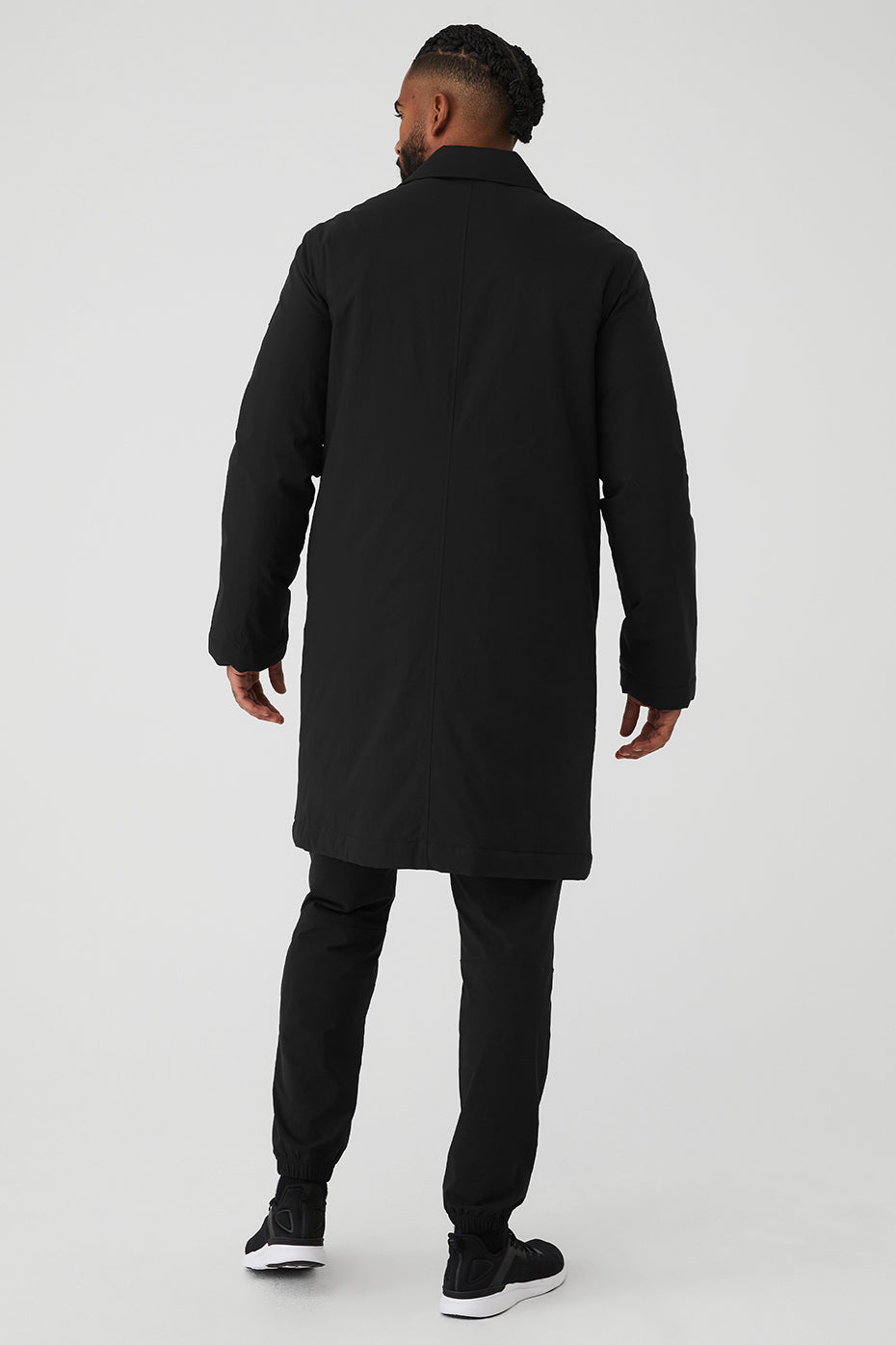 Signature Overcoat - Black