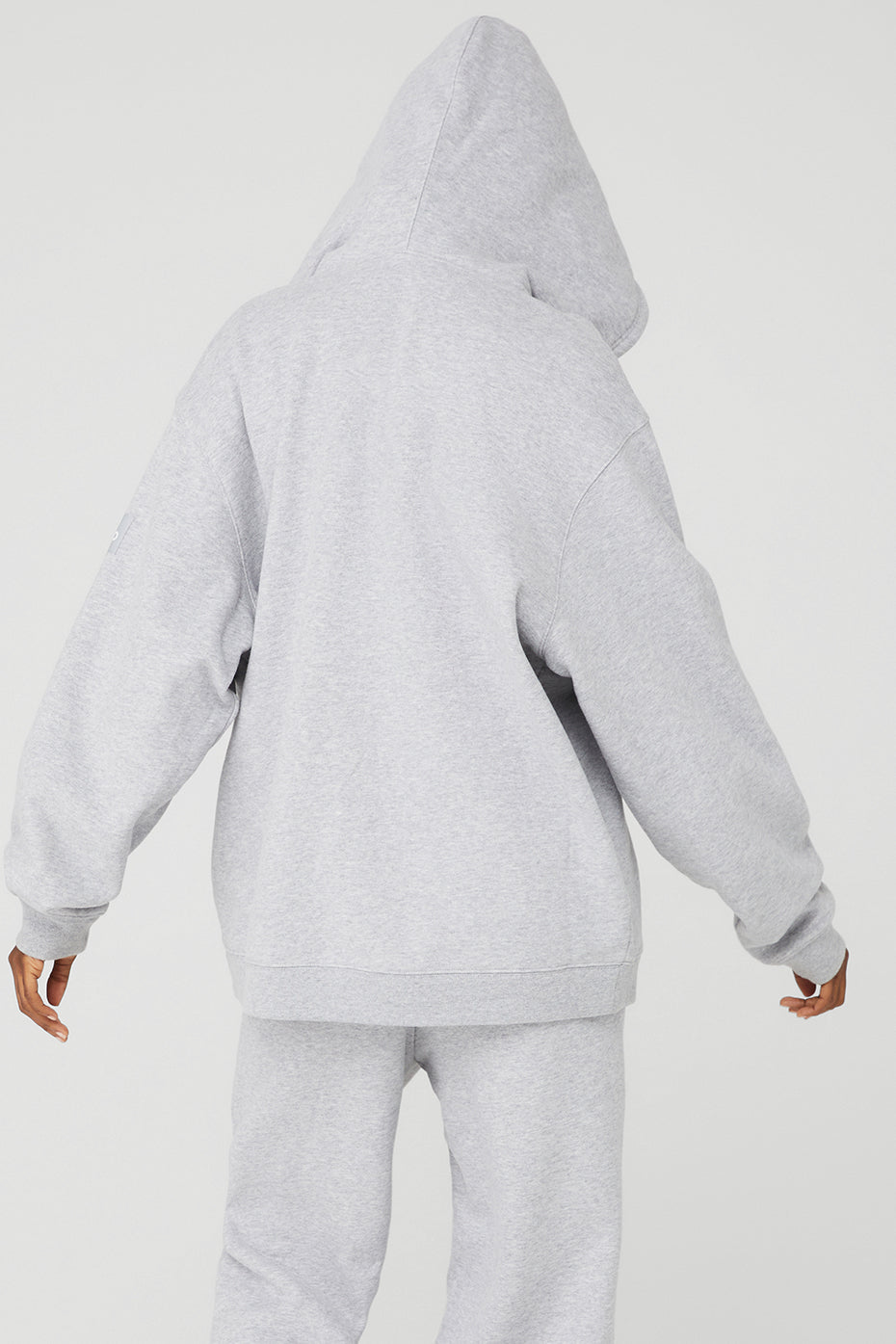 Renown Heavy Weight Full Zip Hoodie - Athletic Heather Grey