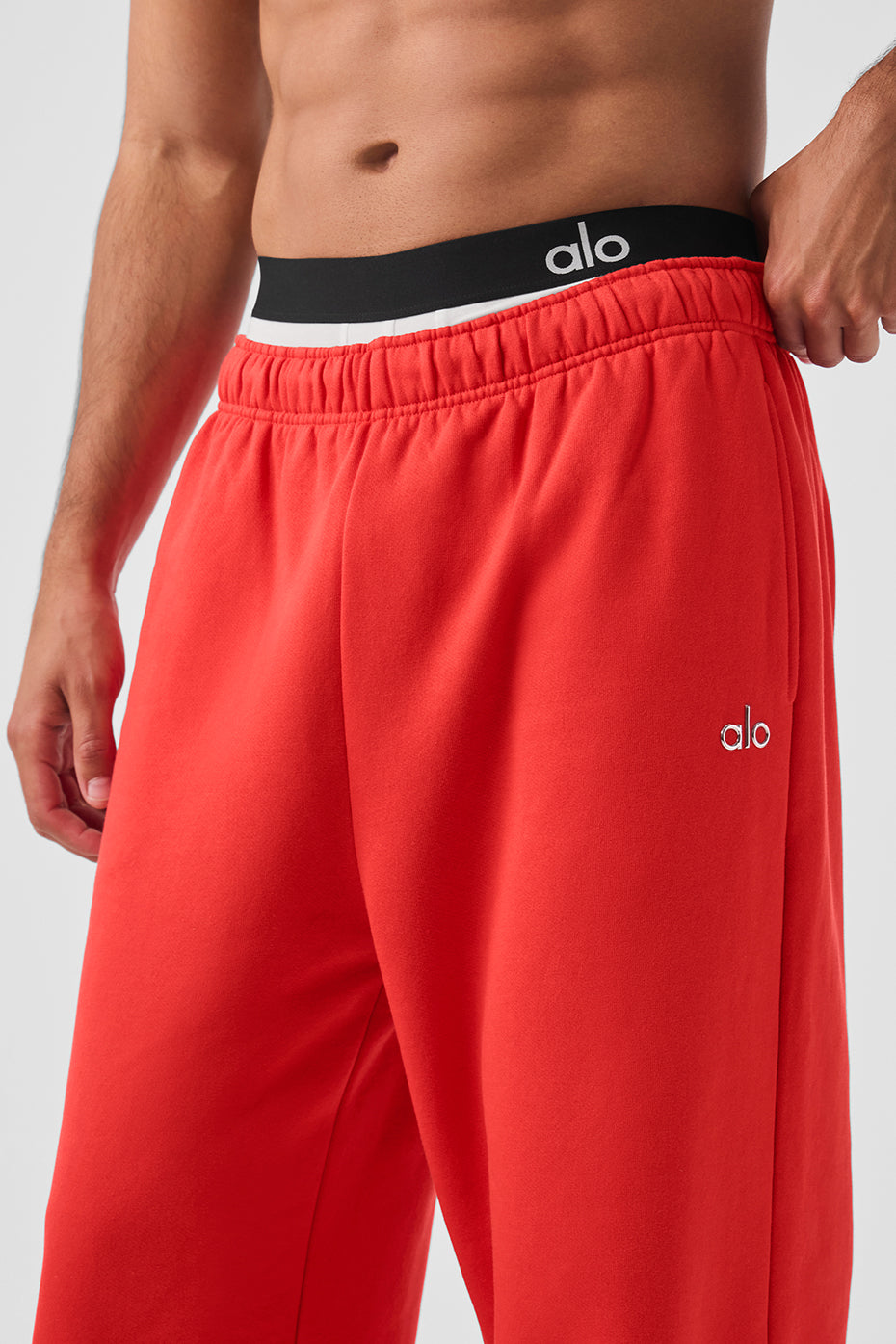 Accolade Straight Leg Sweatpant - Red Hot Summer