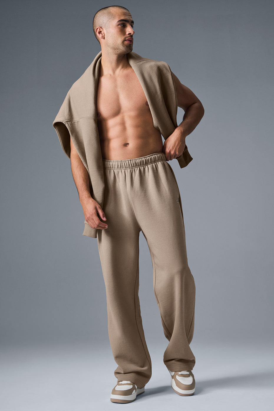 Accolade Straight Leg Sweatpant - Gravel