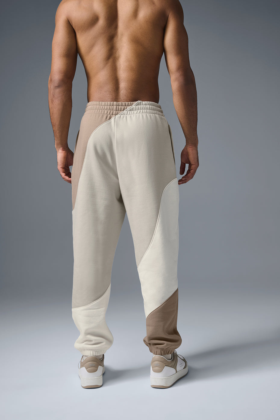 Make Waves Sweatpant - Ivory/Bone/Gravel