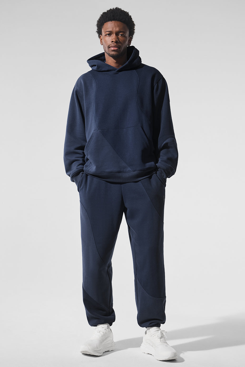 Make Waves Sweatpant - Navy Tonal