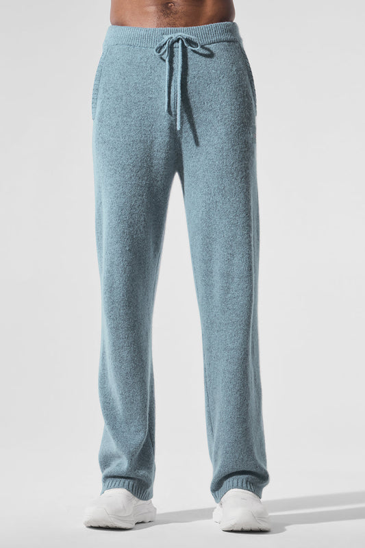 New Class Cashmere Sweatpant - Celestial Blue Granite Heather