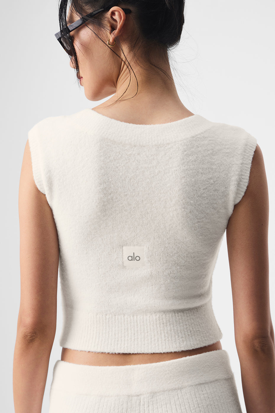 Snuggle Up Sweater Short Sleeve - Ivory