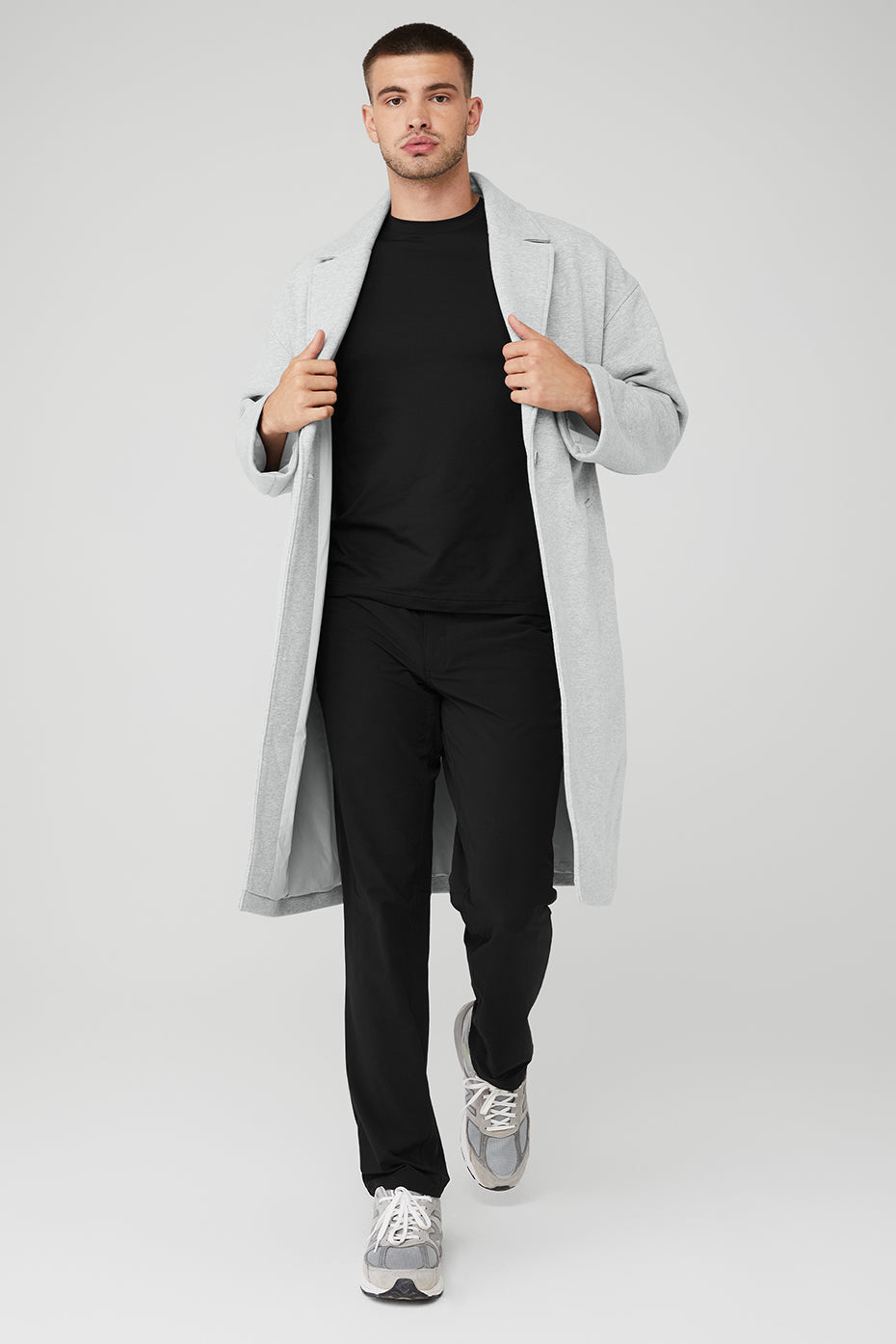 VIP Blazer Trench - Athletic Heather Grey