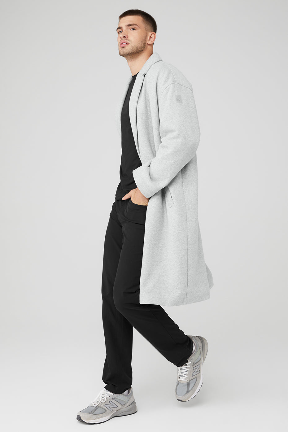 VIP Blazer Trench - Athletic Heather Grey