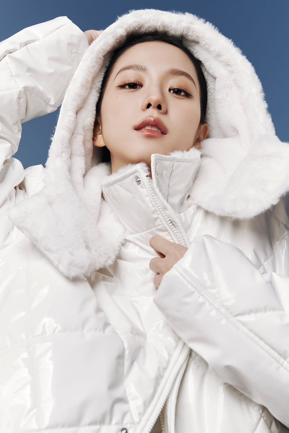 Snomoto Puffer Jacket - Ivory