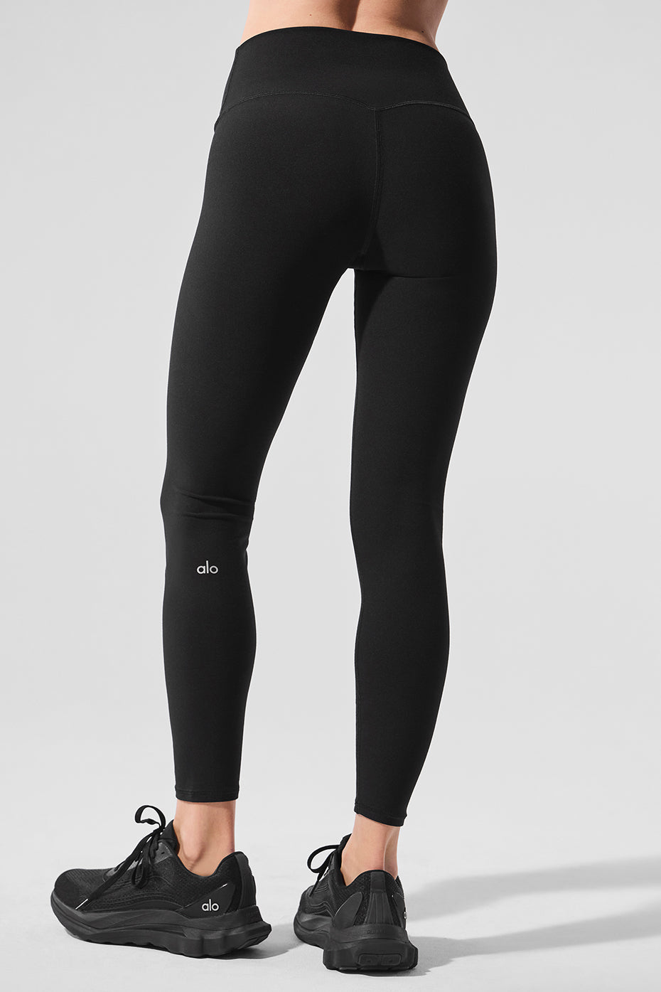 Alosoft High-Waist 7/8 Highlight Legging - Black