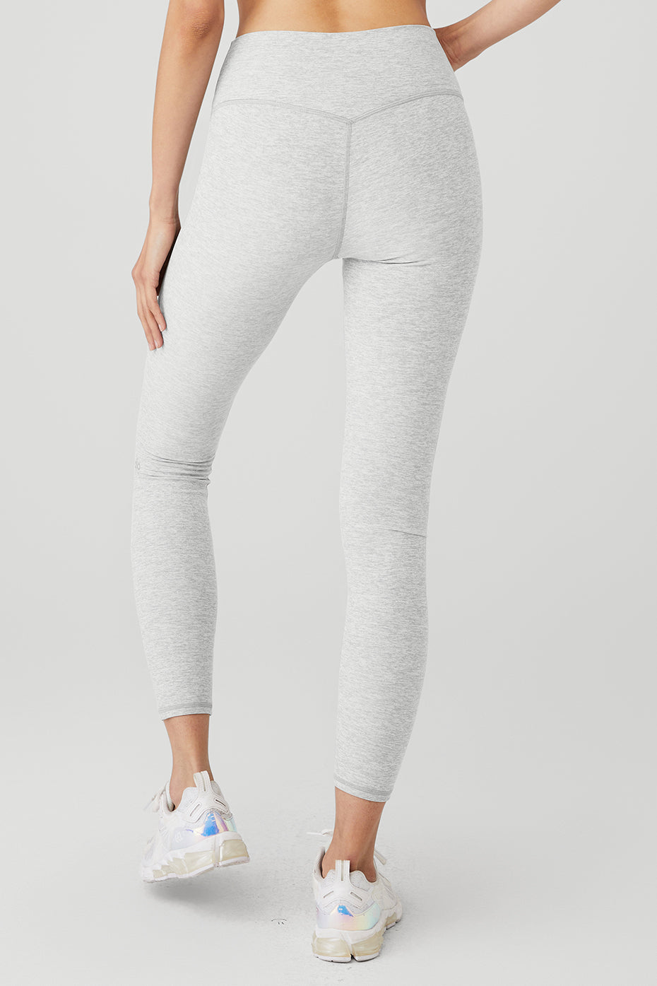 Alosoft High-Waist 7/8 Highlight Legging - Athletic Heather Grey