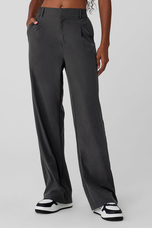 High-Waist Pursuit Trouser - Anthracite