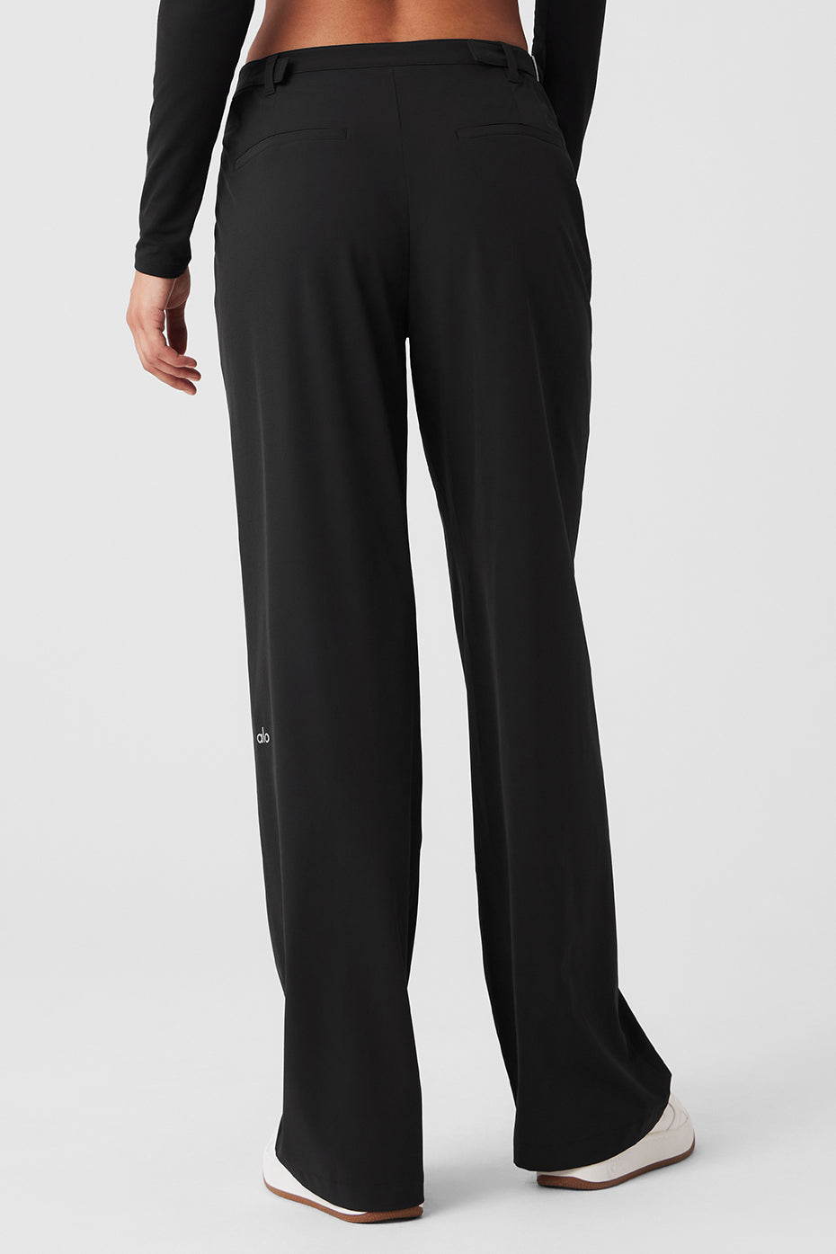 Mid-Rise Showdown Trouser - Black