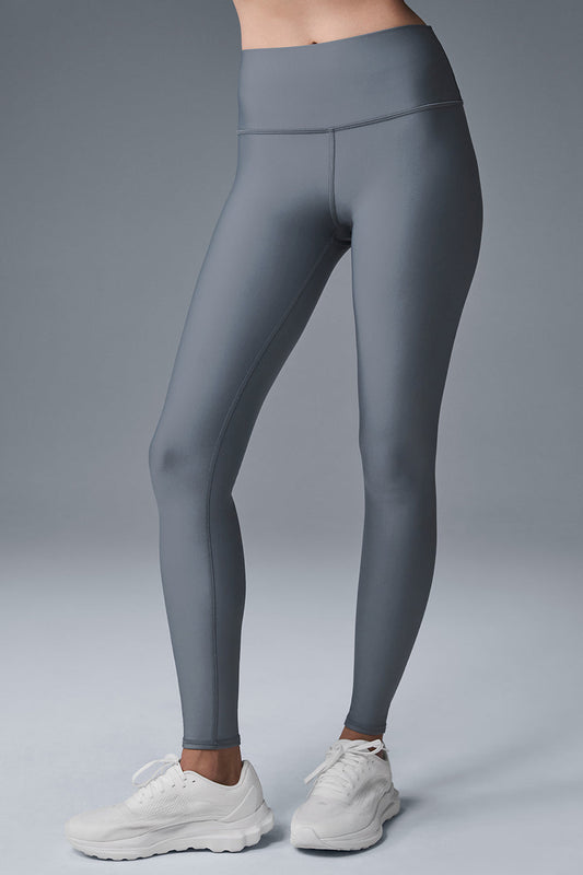 Airlift Winter Warm High-Waist Legging - Steel Grey