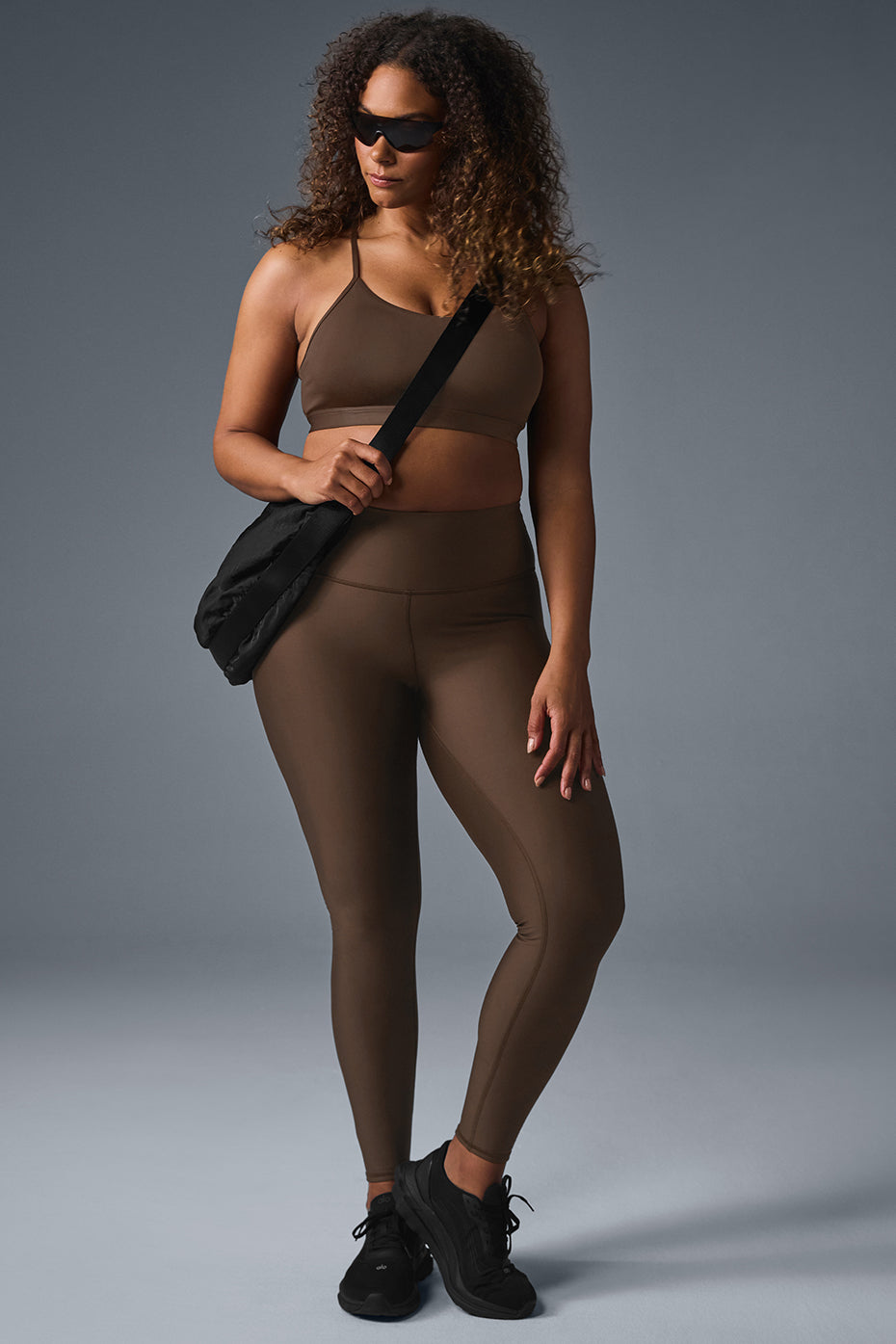 High-Waist Airlift Legging - Espresso