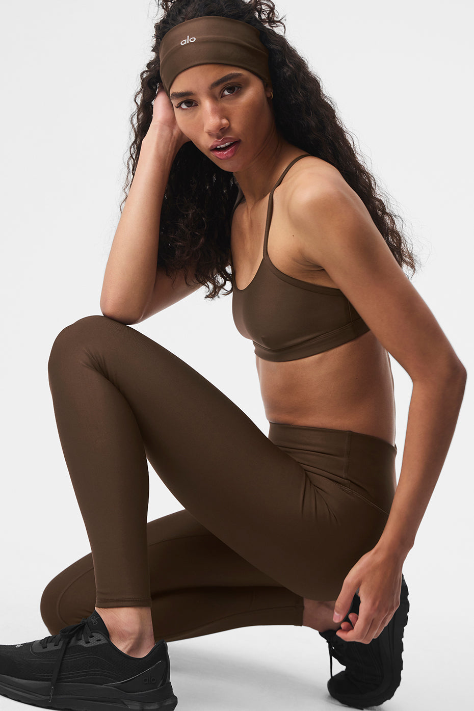 7/8 High-Waist Airlift Legging - Espresso