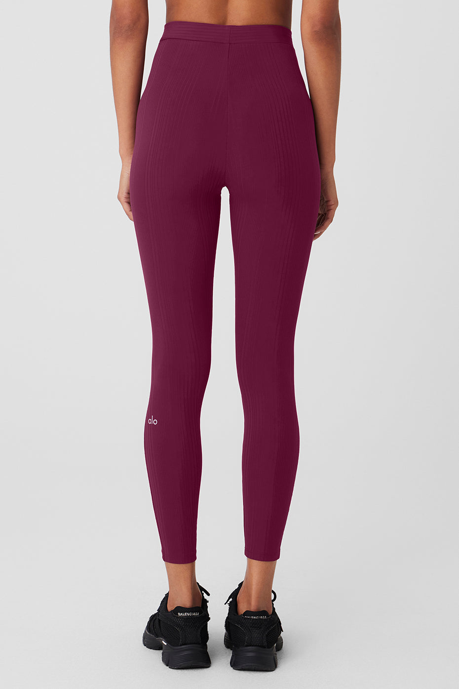 High-Waist 7/8 Run It Back Legging - Wild Berry