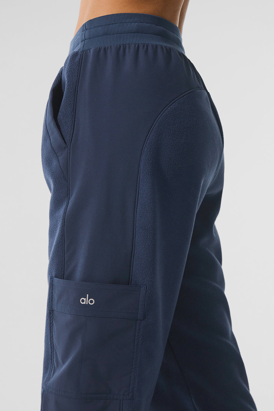 Polar Fleece Wintry Mix Pant - Navy