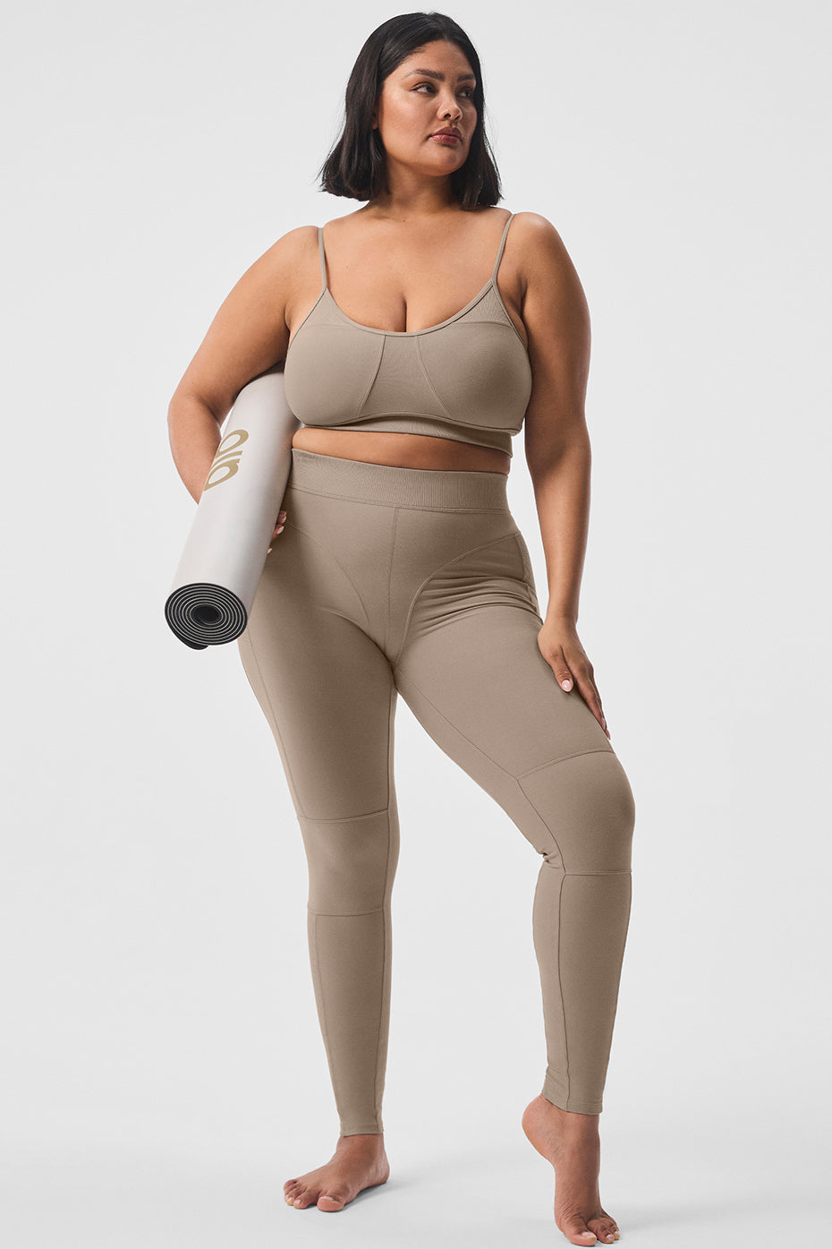 Alosoft High-Waist Head Start Legging - Gravel