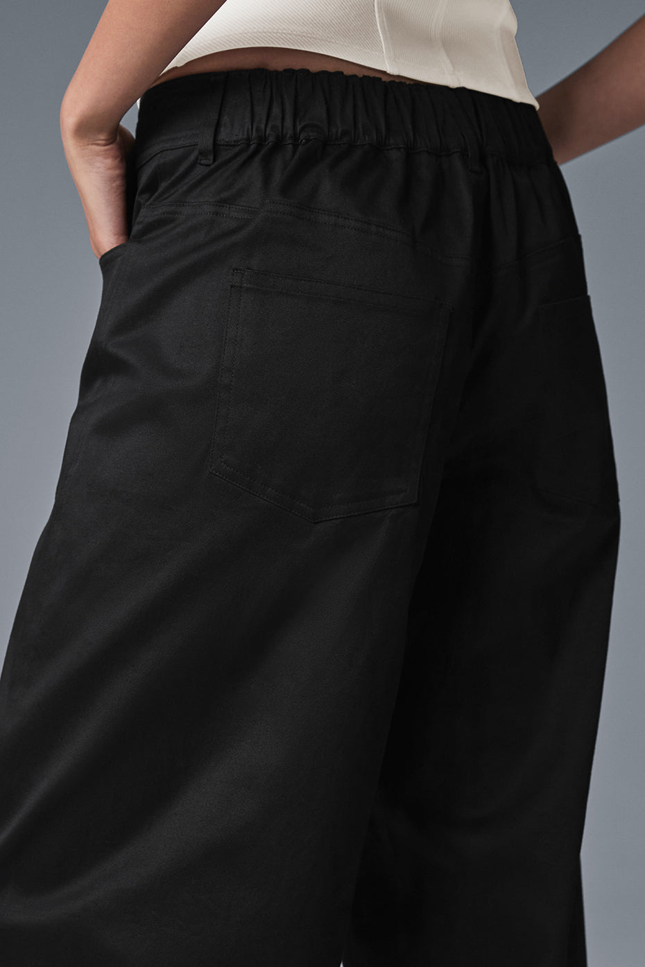 Wanderlust Wide Leg Trouser - Black