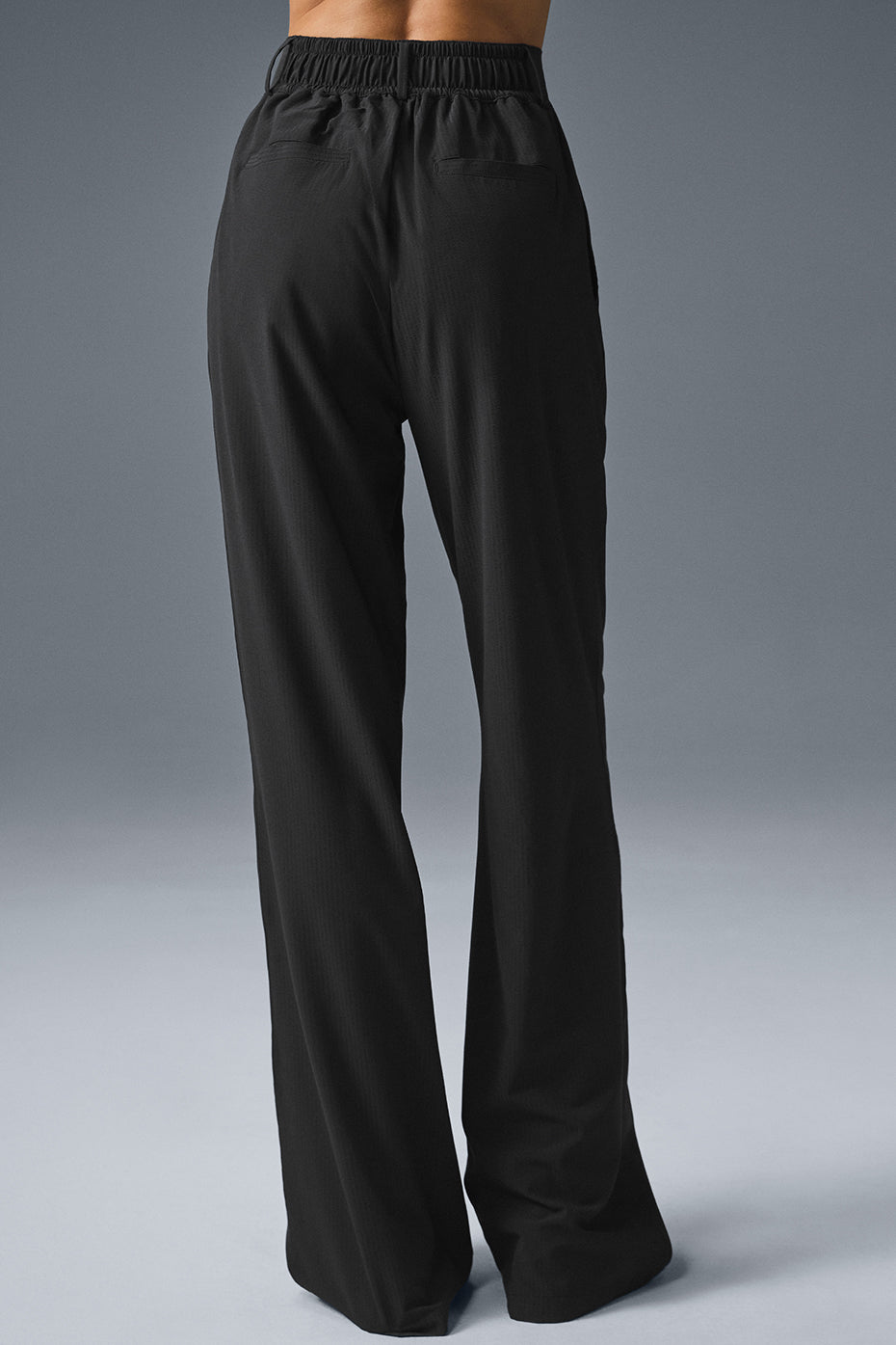 High-Waist Dreamscape Trouser (Regular) - Black