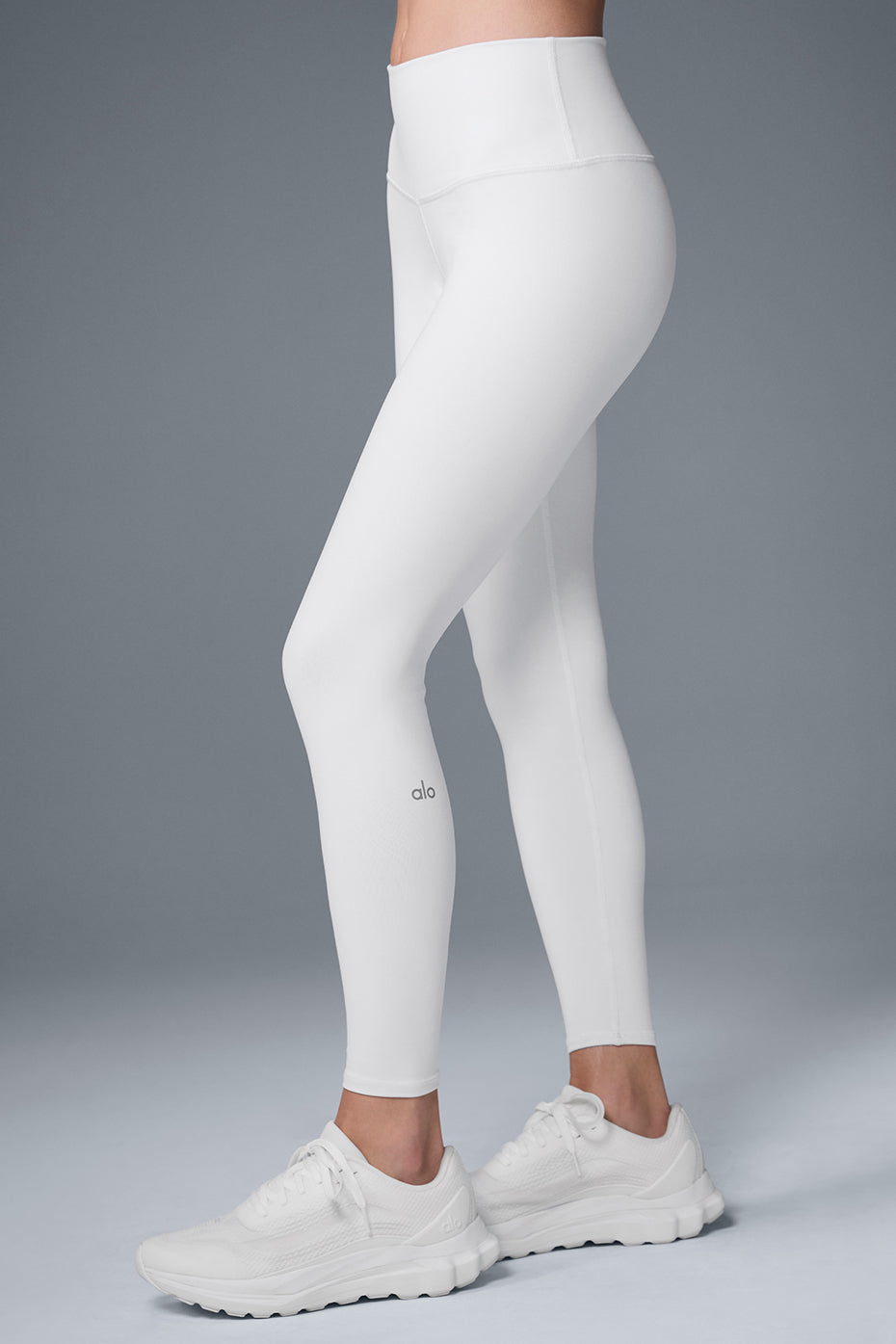 7/8 High-Waist Airbrush Legging - White