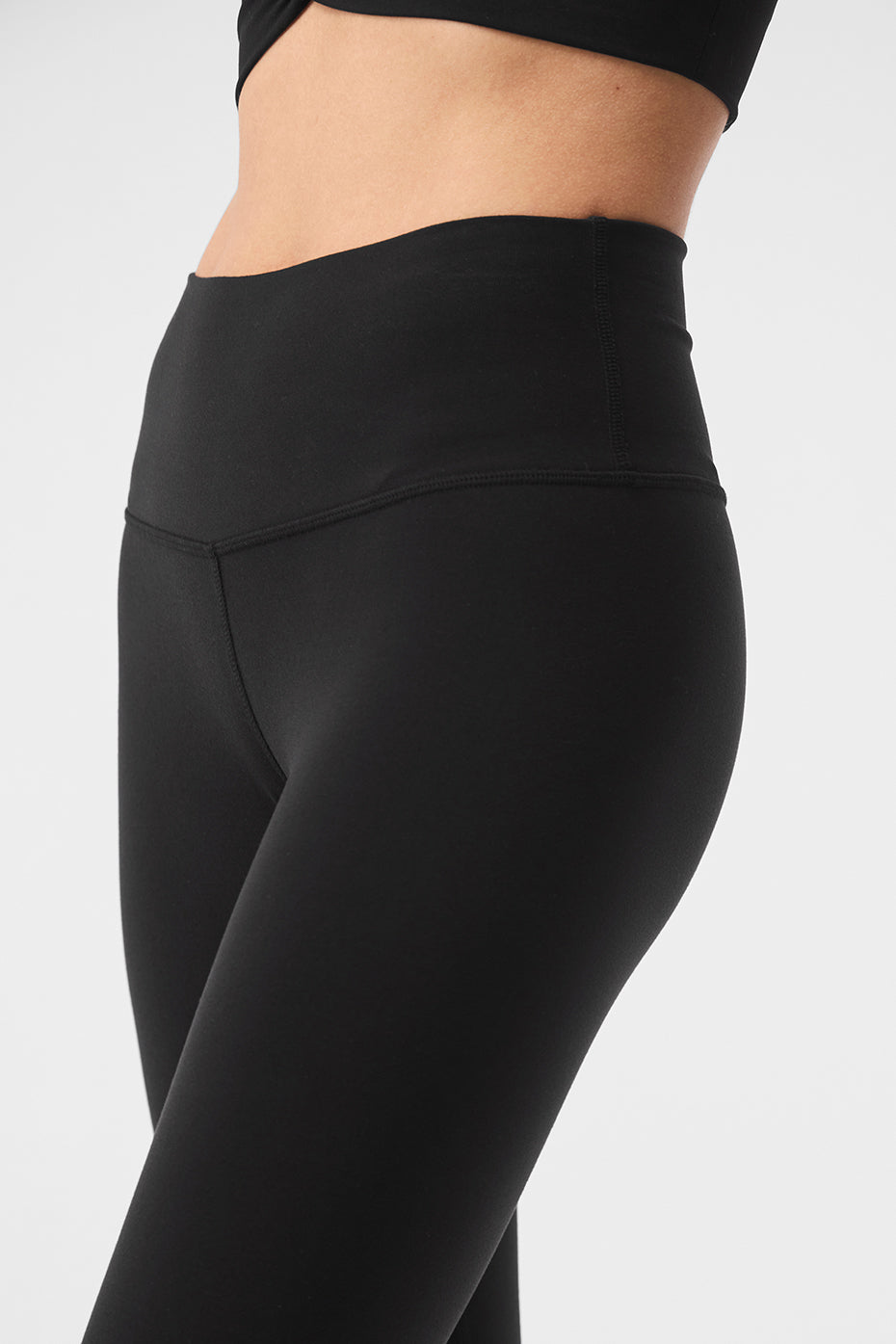 7/8 High-Waist Airbrush Legging - Black