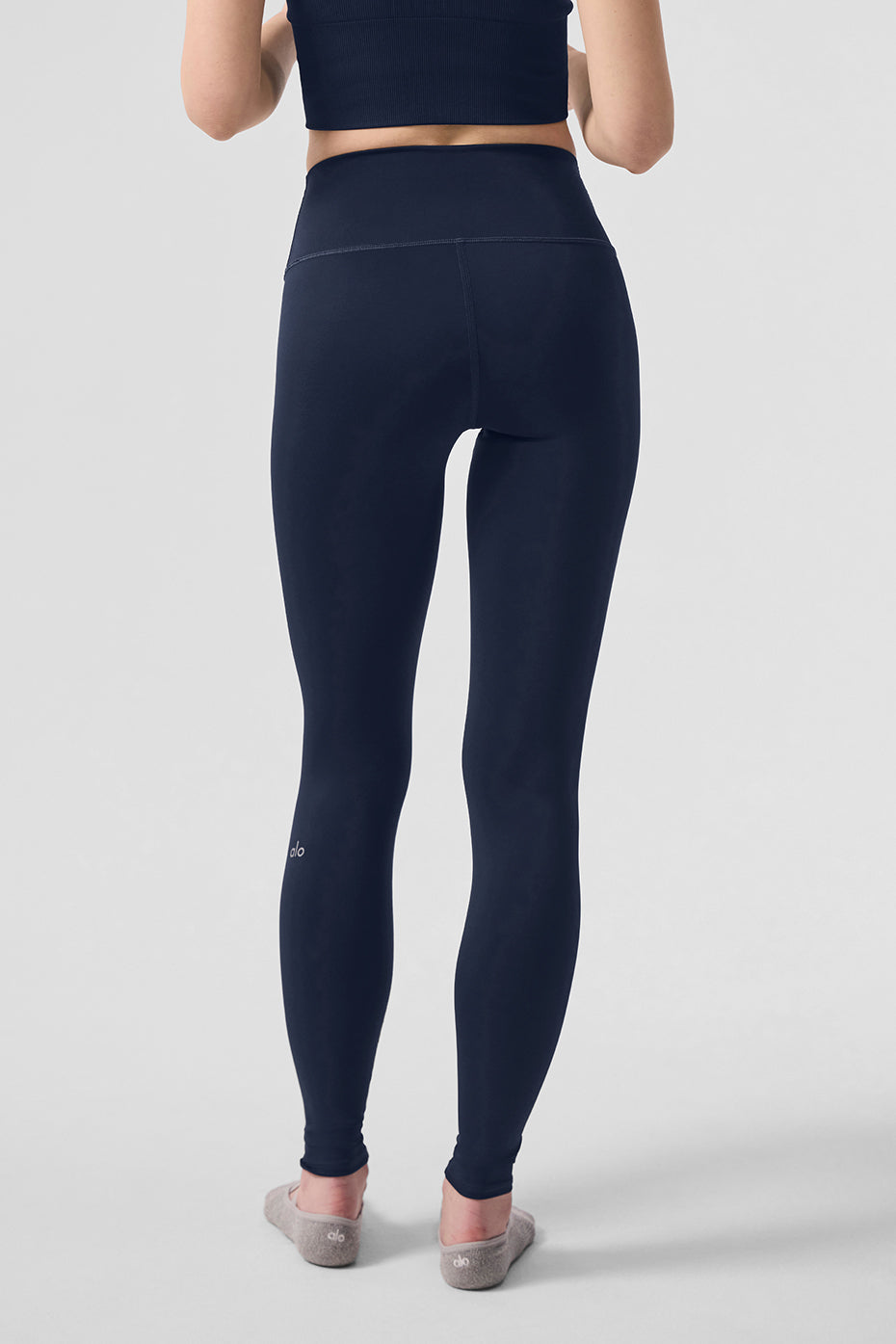 High-Waist Airlift Legging - Navy