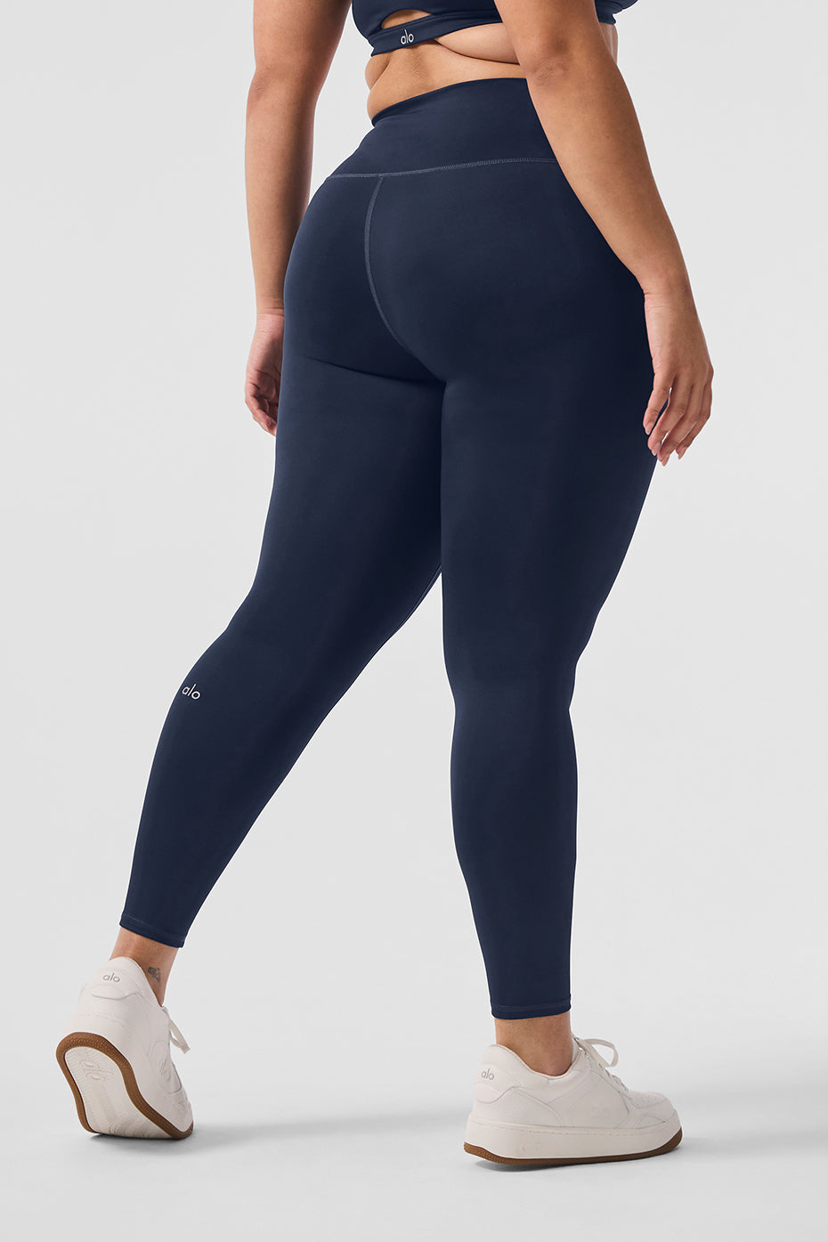 High-Waist Airlift Legging - Navy