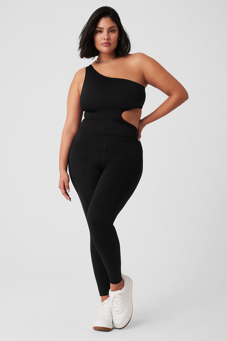 Airlift 7/8 Decadent Bodysuit - Black