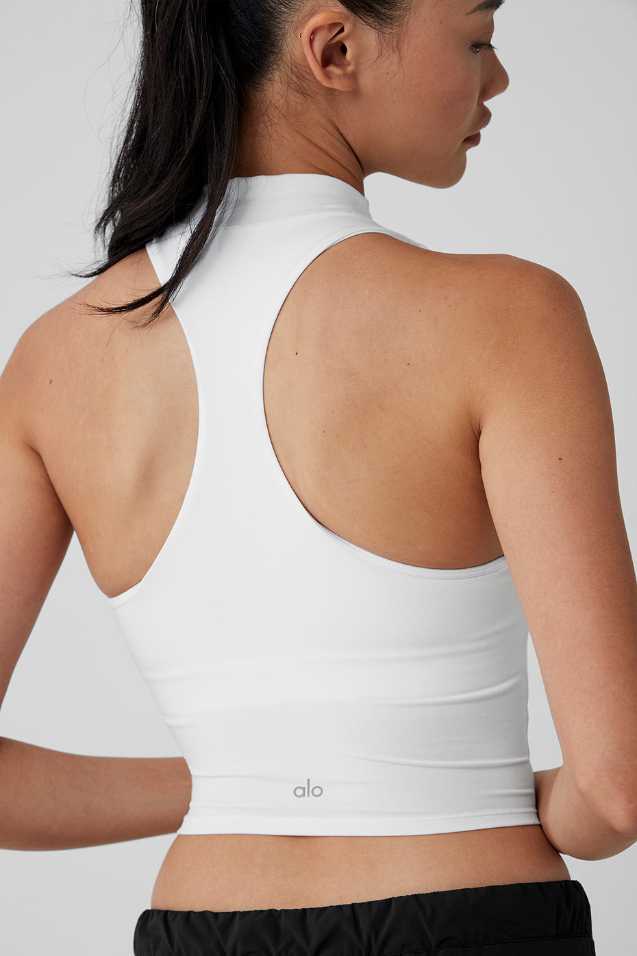 Alosoft Top That Bra Tank - White