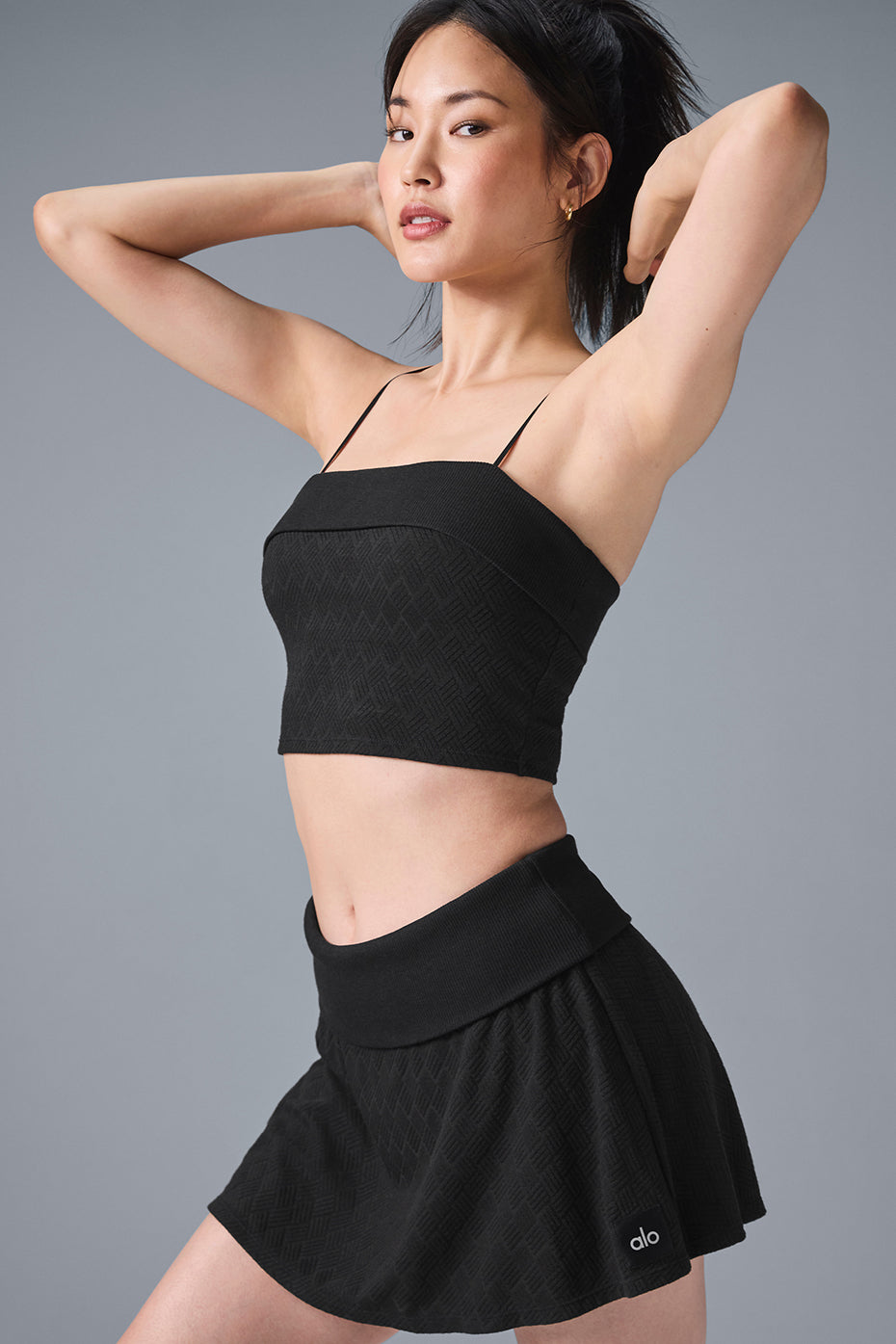 Doubles Only Bra Tank - Black